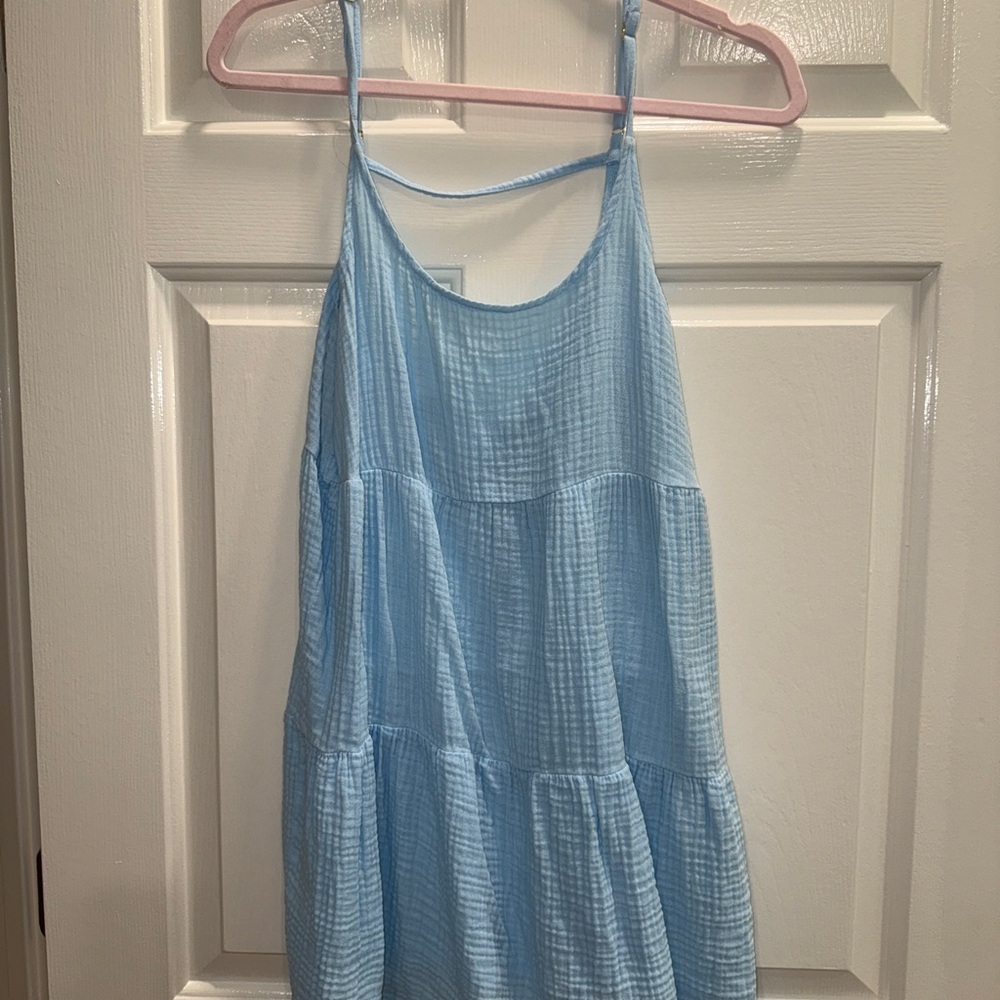 Light Blue Sleeveless Dress